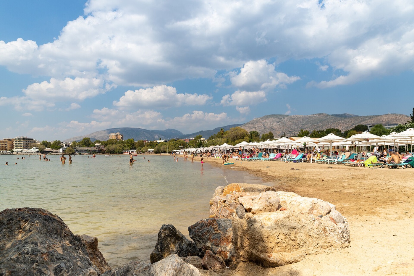 Glyfada sahil şeridi